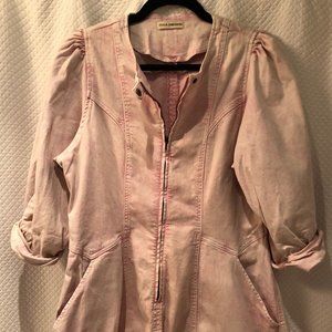 Ulla Johnson Wilona Puff Sleeve Demin Dress